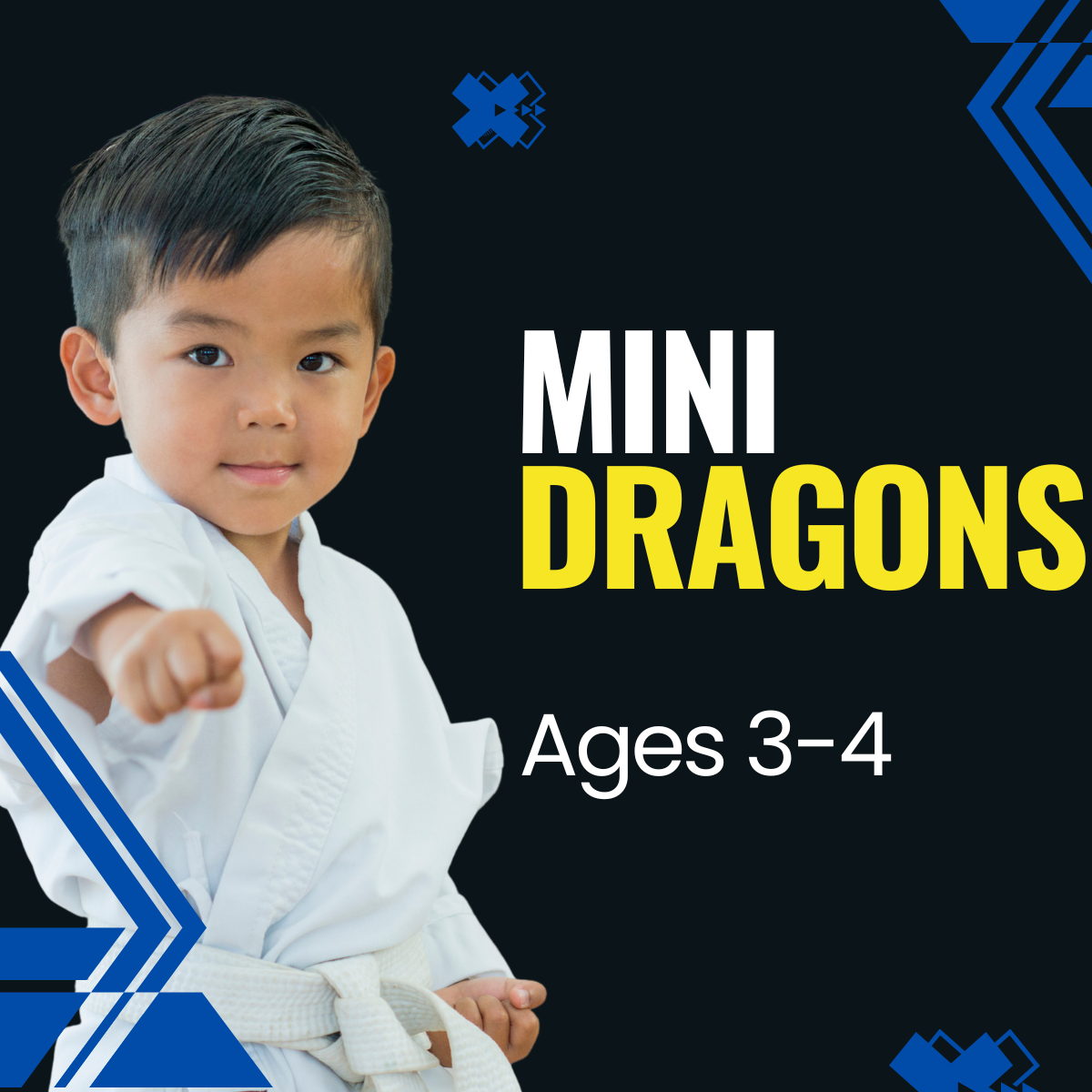 Mini Dragons, Ages 3 and 4